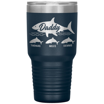 Daddy Shark Tumbler