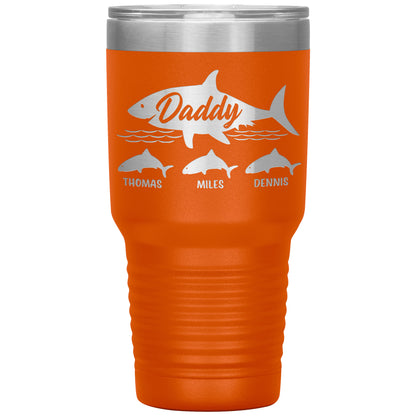 Daddy Shark Tumbler