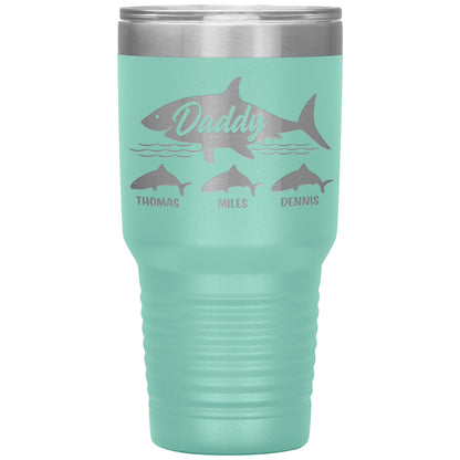 Daddy Shark Tumbler