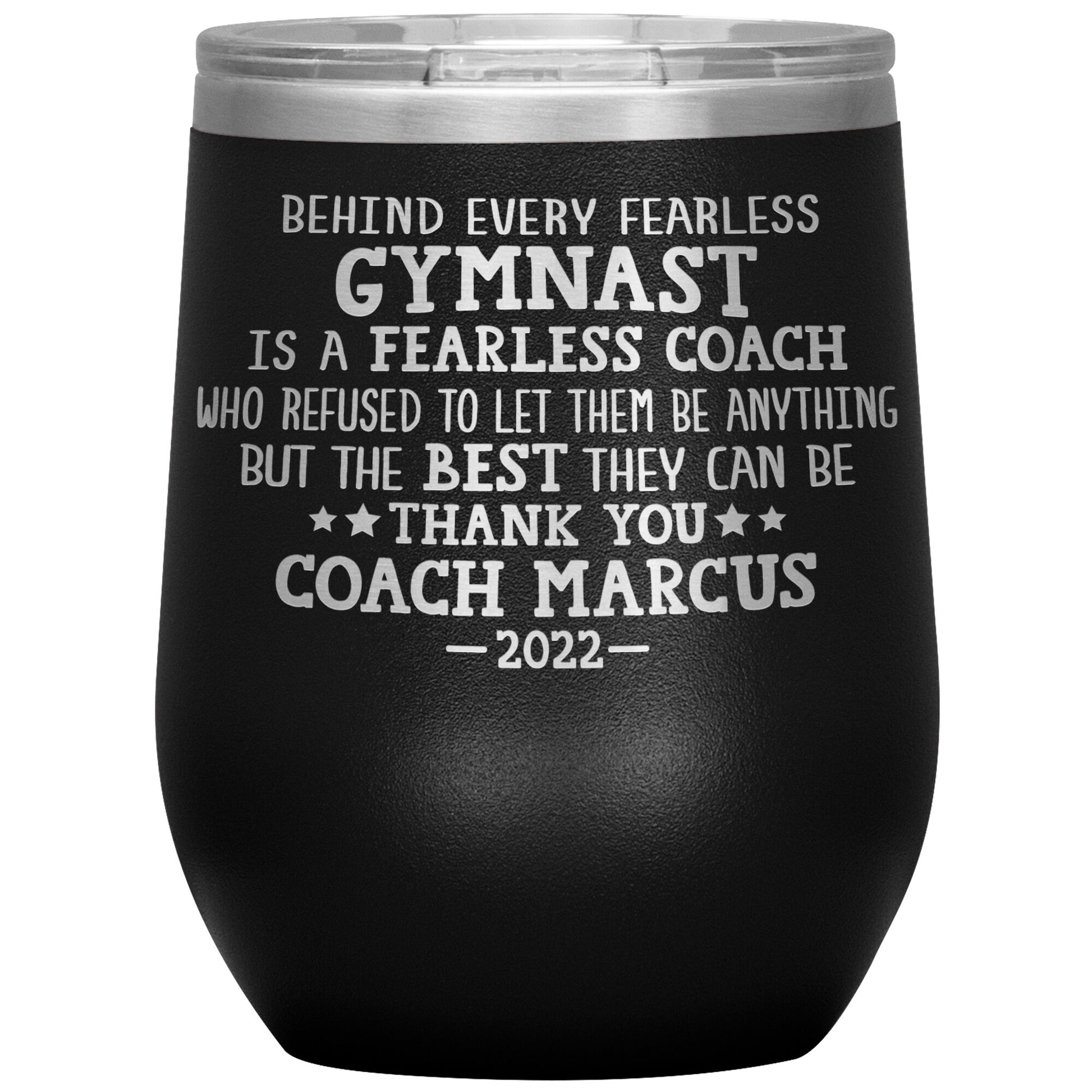 Fearless Gymnastics Coach Tumbler