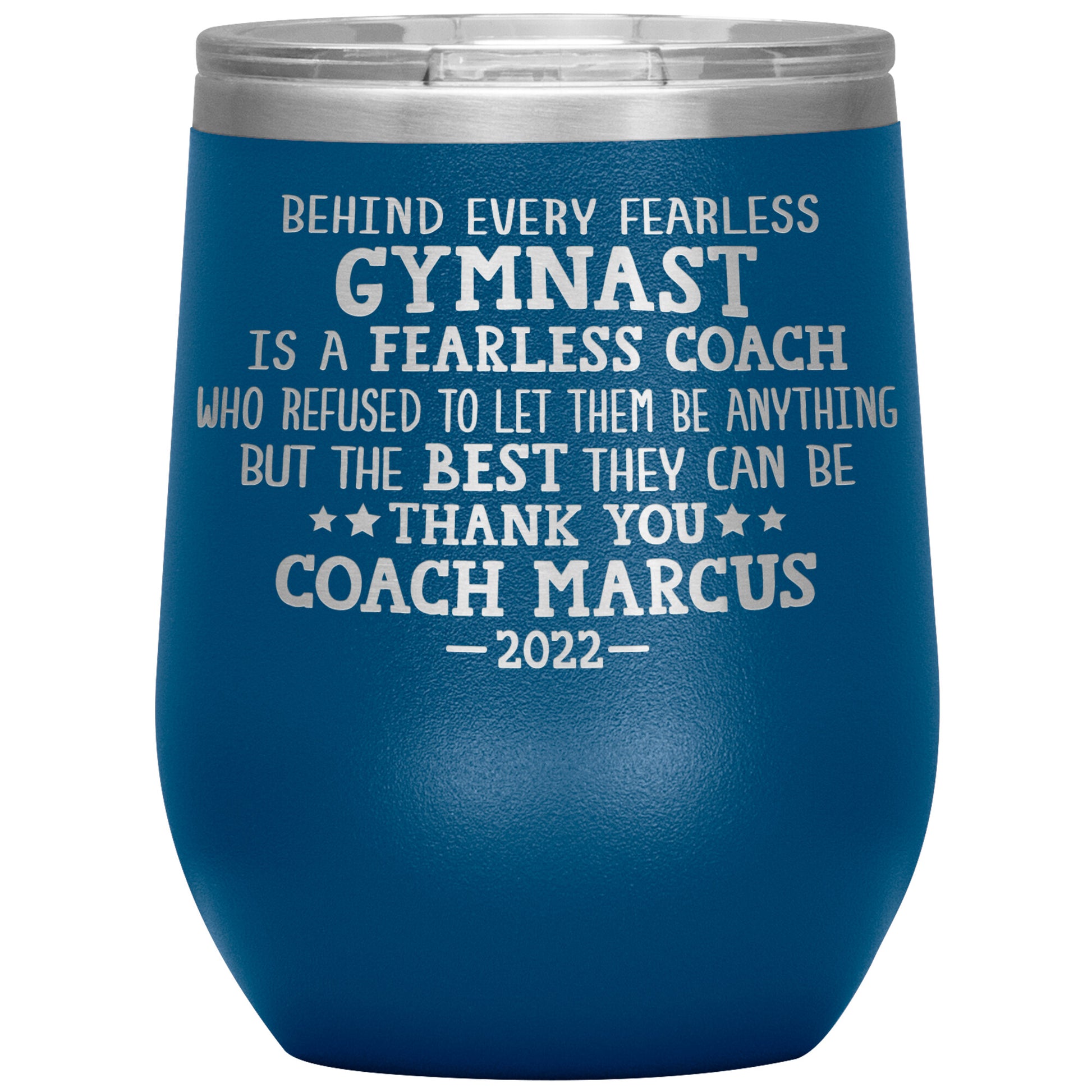 Fearless Gymnastics Coach Tumbler