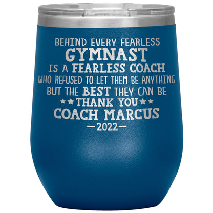 Fearless Gymnastics Coach Tumbler
