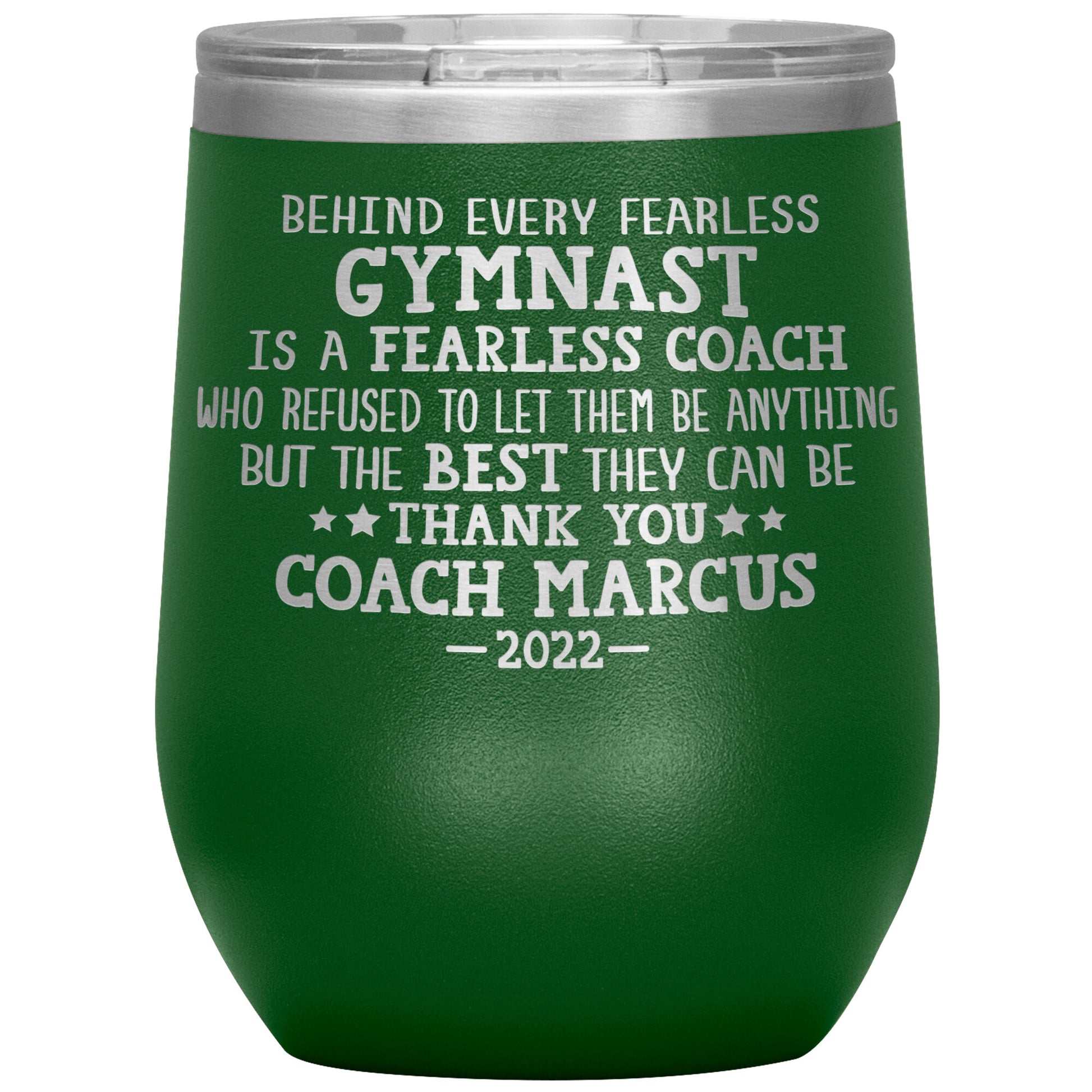 Fearless Gymnastics Coach Tumbler