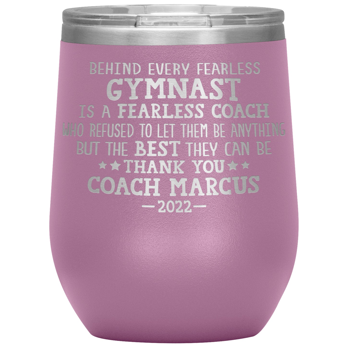 Fearless Gymnastics Coach Tumbler