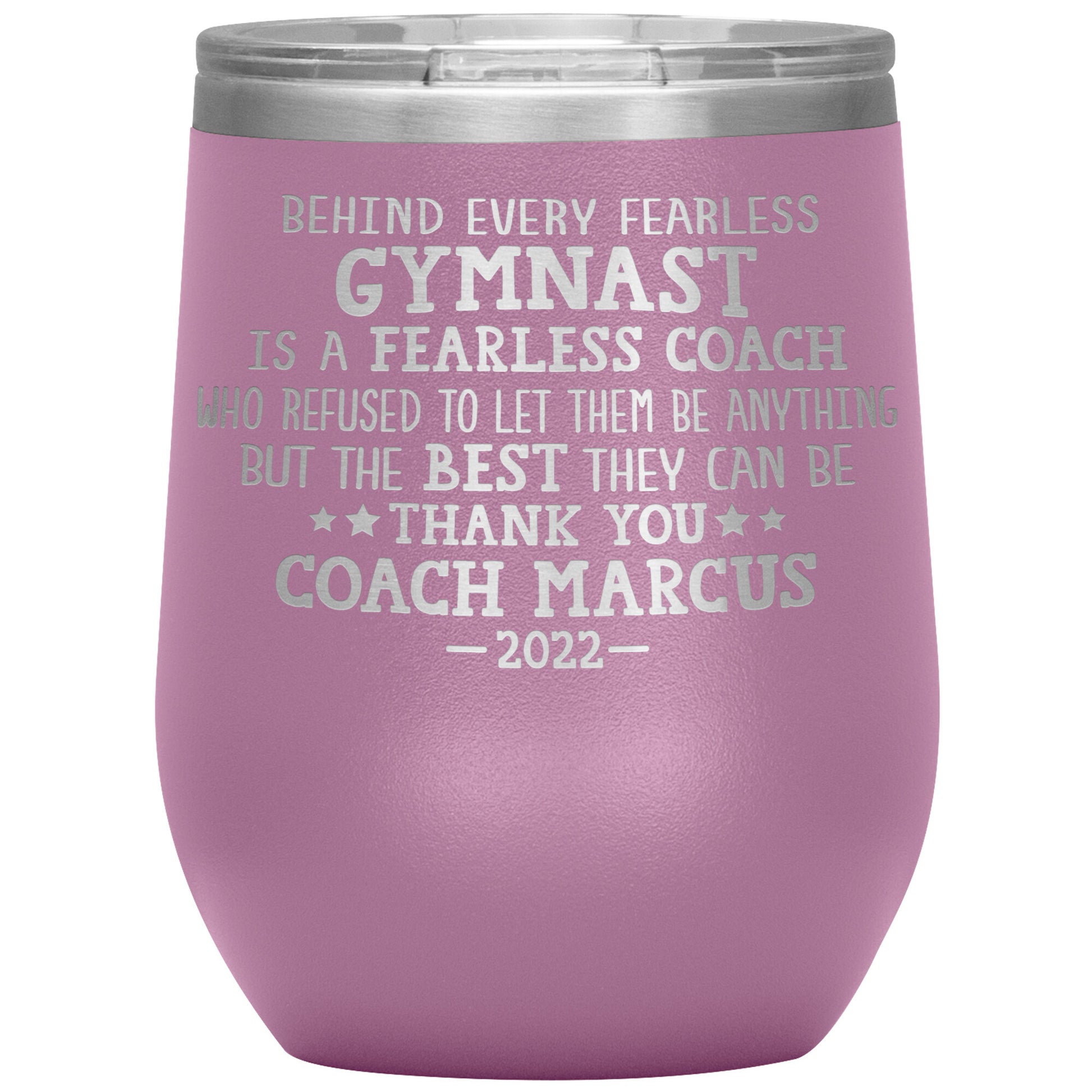 Fearless Gymnastics Coach Tumbler