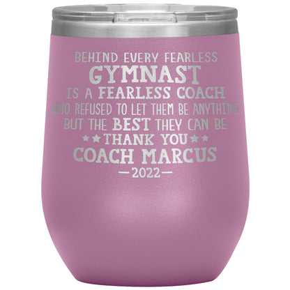 Fearless Gymnastics Coach Tumbler