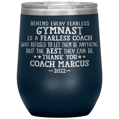Fearless Gymnastics Coach Tumbler