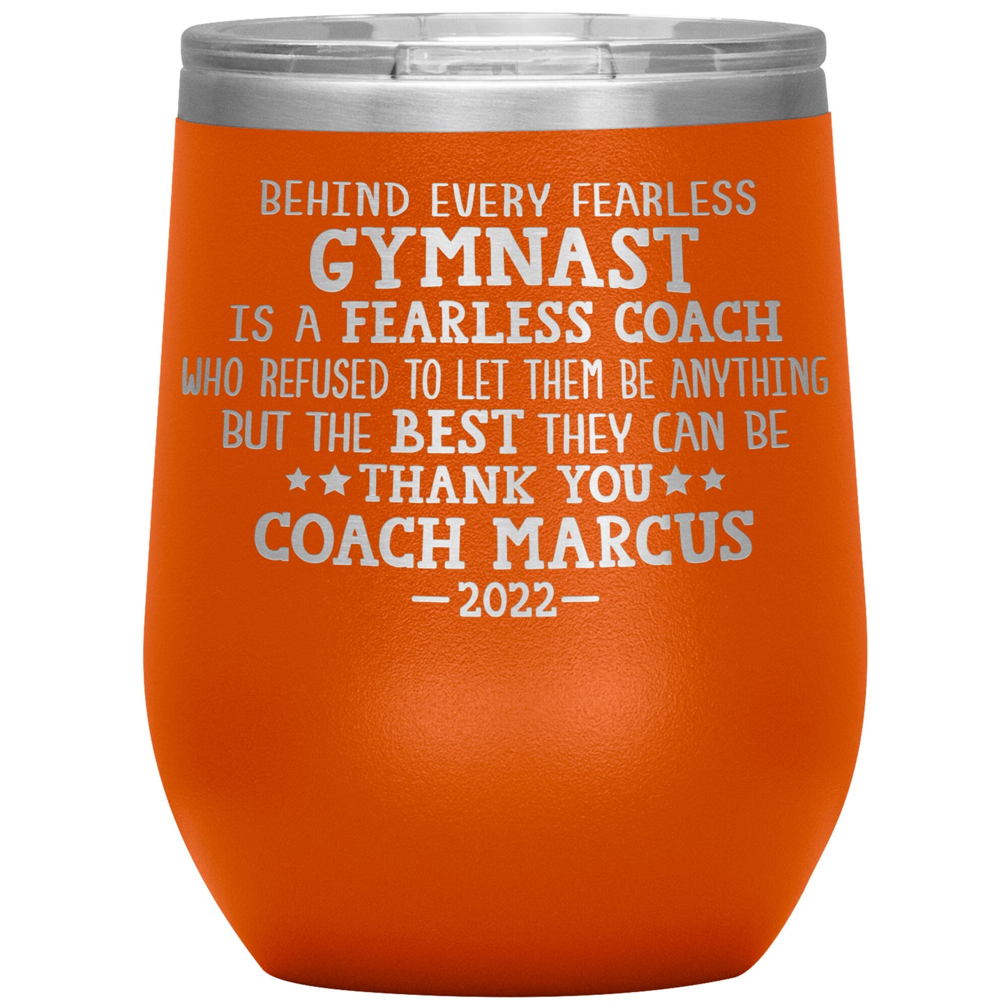 Fearless Gymnastics Coach Tumbler