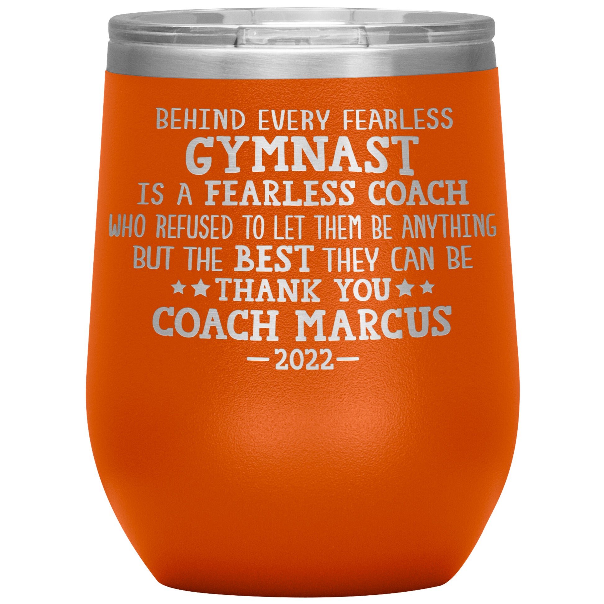 Fearless Gymnastics Coach Tumbler