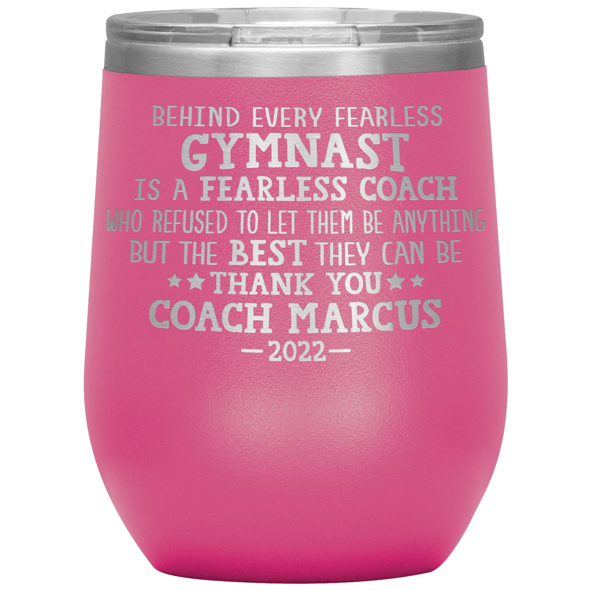 Fearless Gymnastics Coach Tumbler