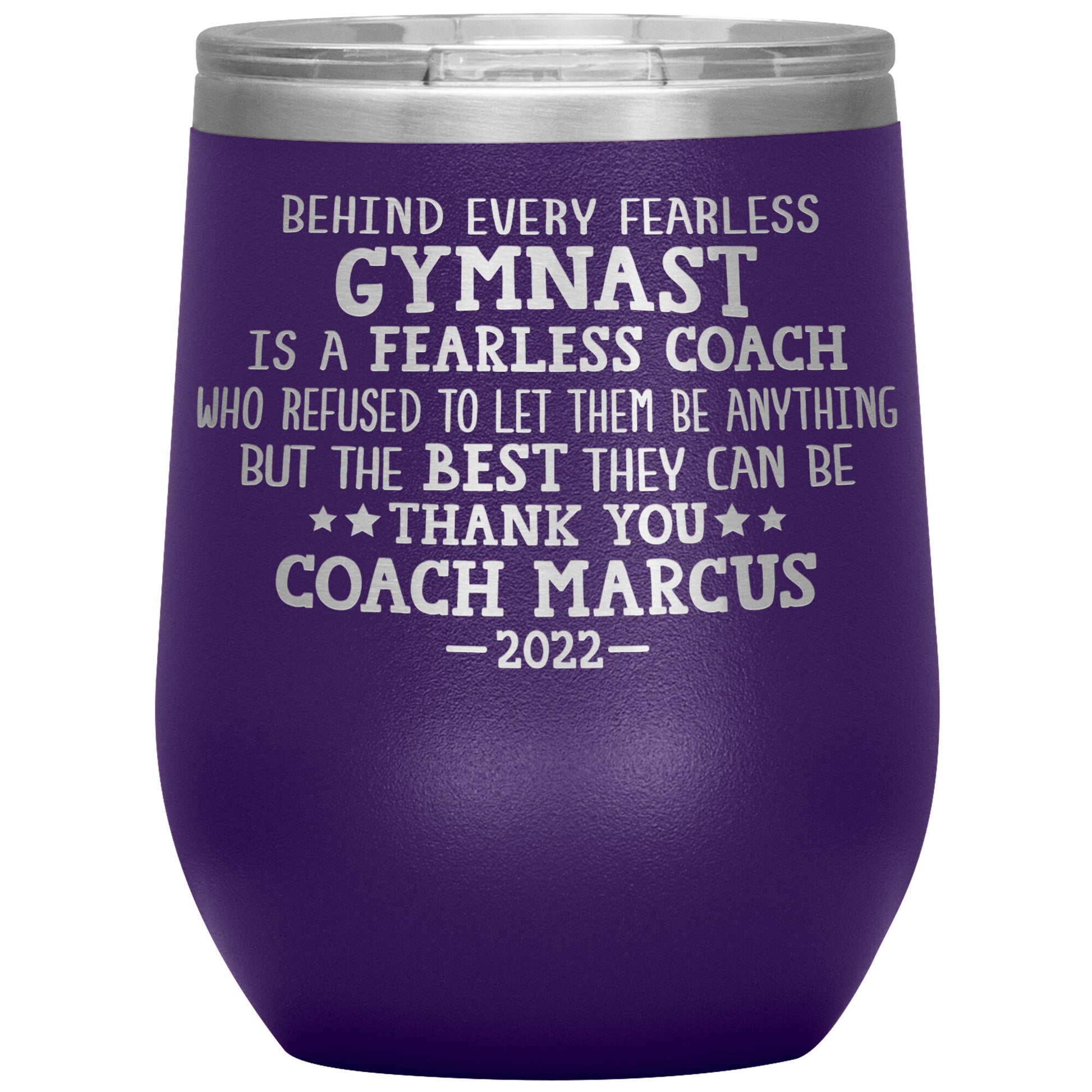 Fearless Gymnastics Coach Tumbler