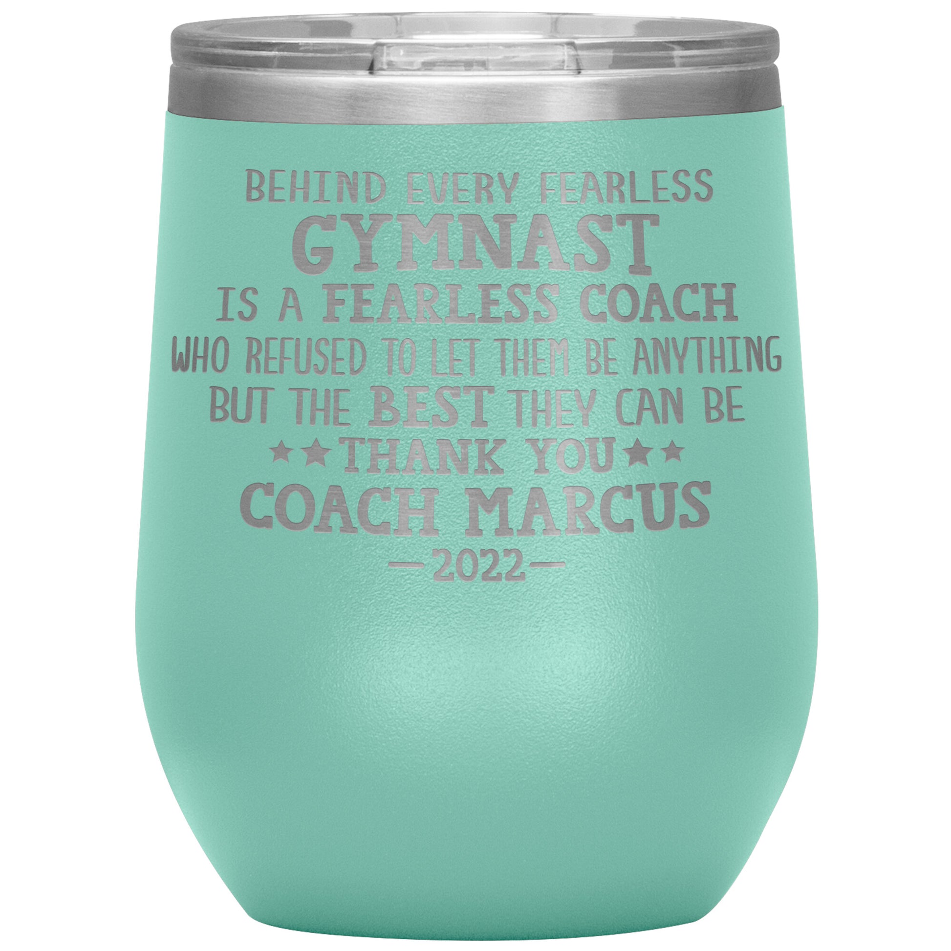 Fearless Gymnastics Coach Tumbler