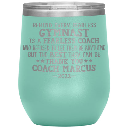 Fearless Gymnastics Coach Tumbler