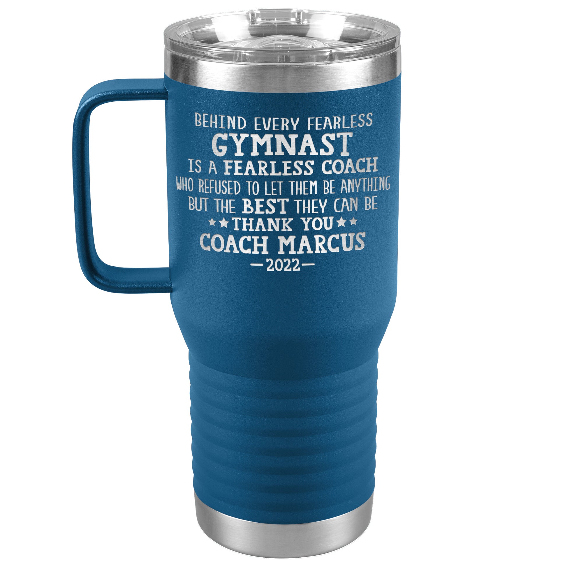 Fearless Gymnastics Coach Tumbler