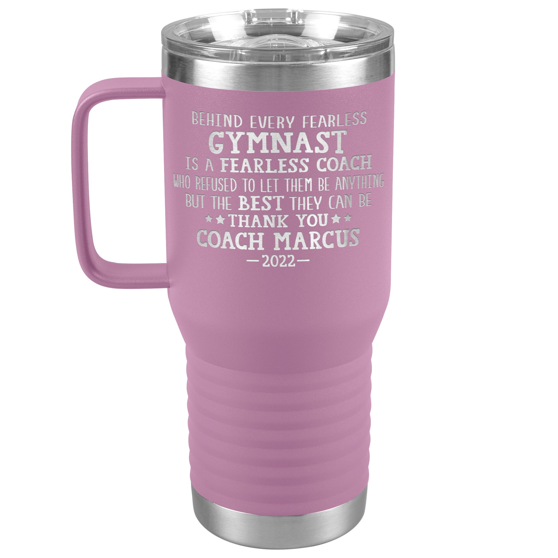 Fearless Gymnastics Coach Tumbler