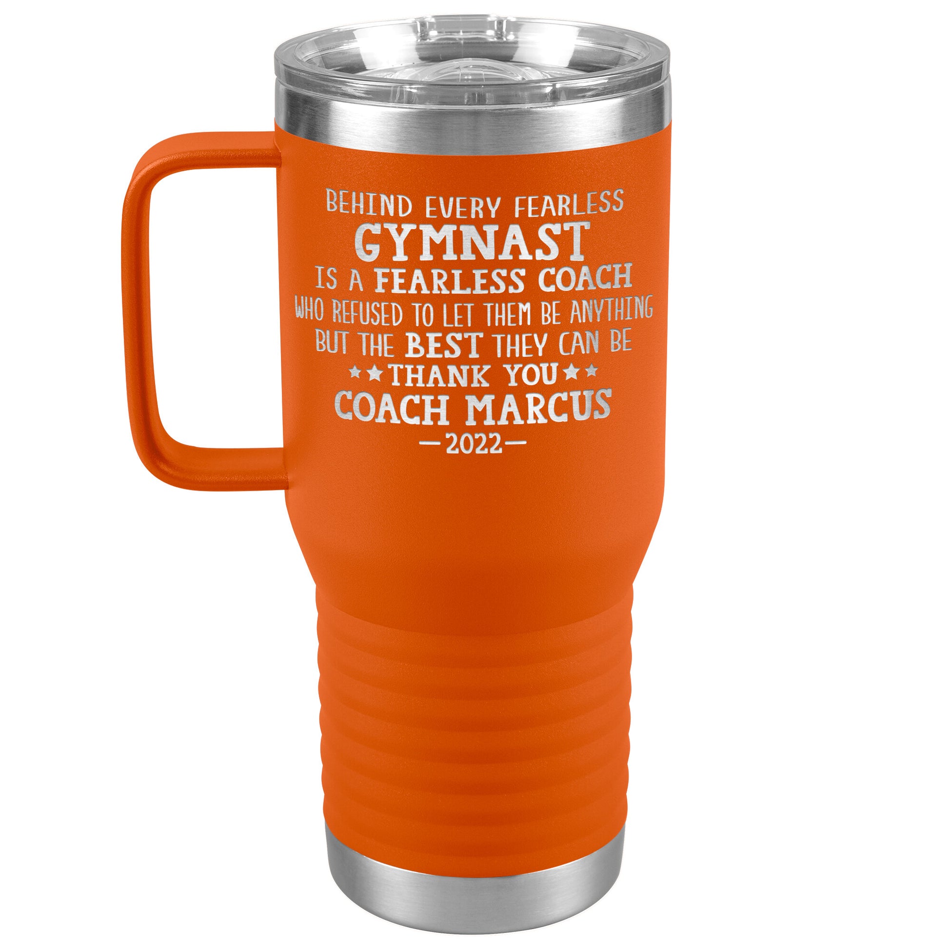 Fearless Gymnastics Coach Tumbler