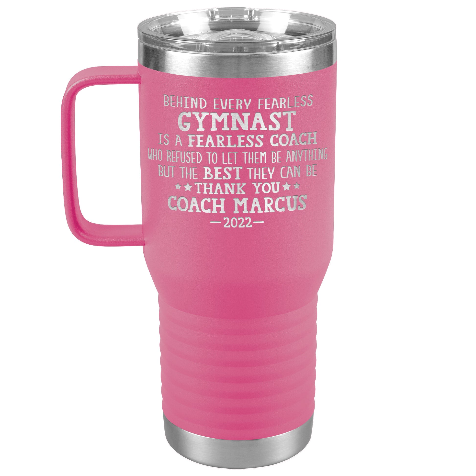 Fearless Gymnastics Coach Tumbler