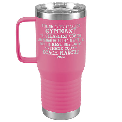 Fearless Gymnastics Coach Tumbler