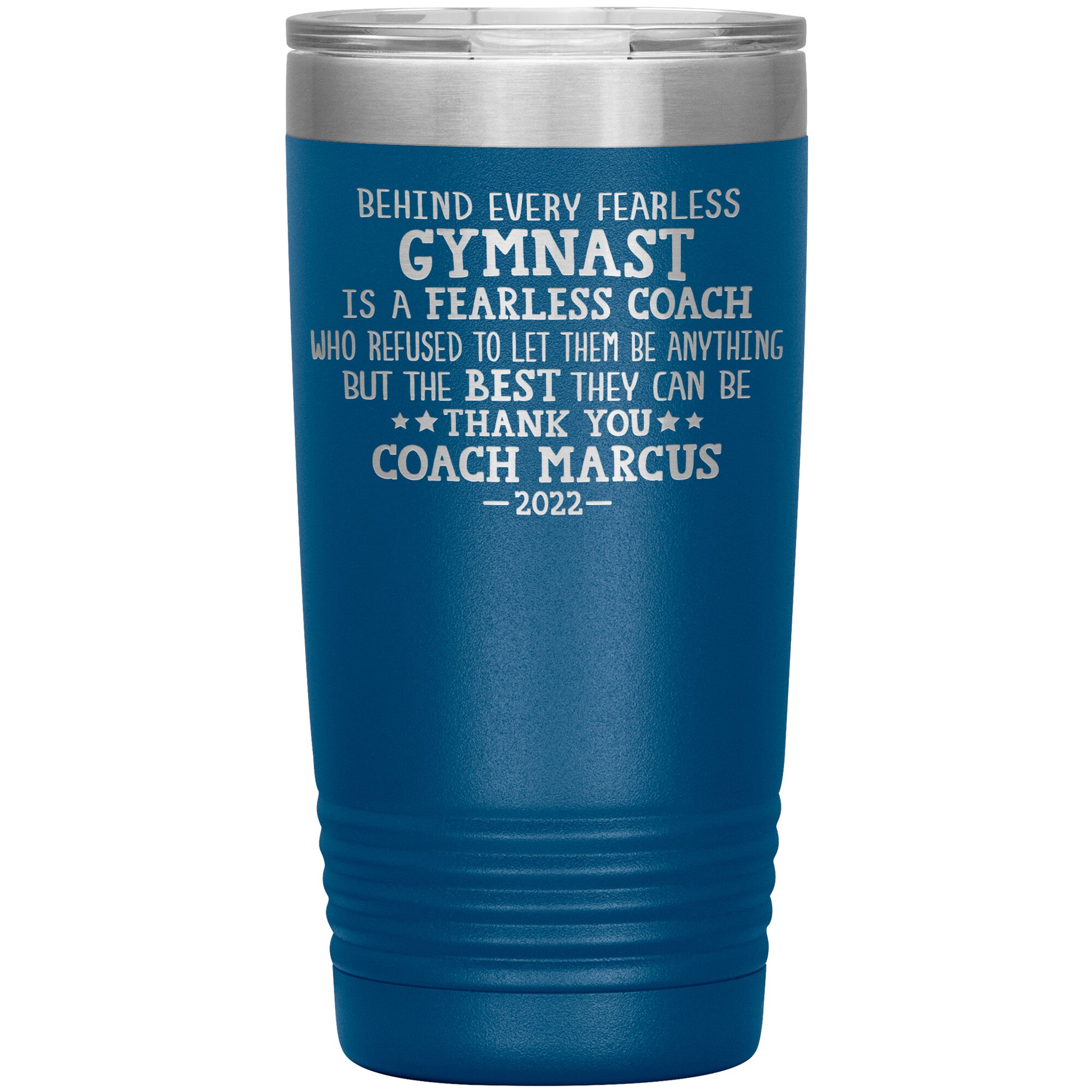 Fearless Gymnastics Coach Tumbler