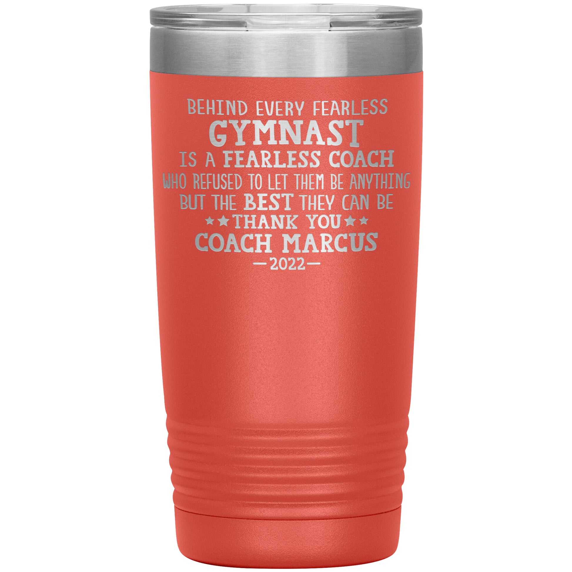 Fearless Gymnastics Coach Tumbler