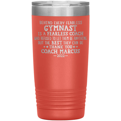 Fearless Gymnastics Coach Tumbler