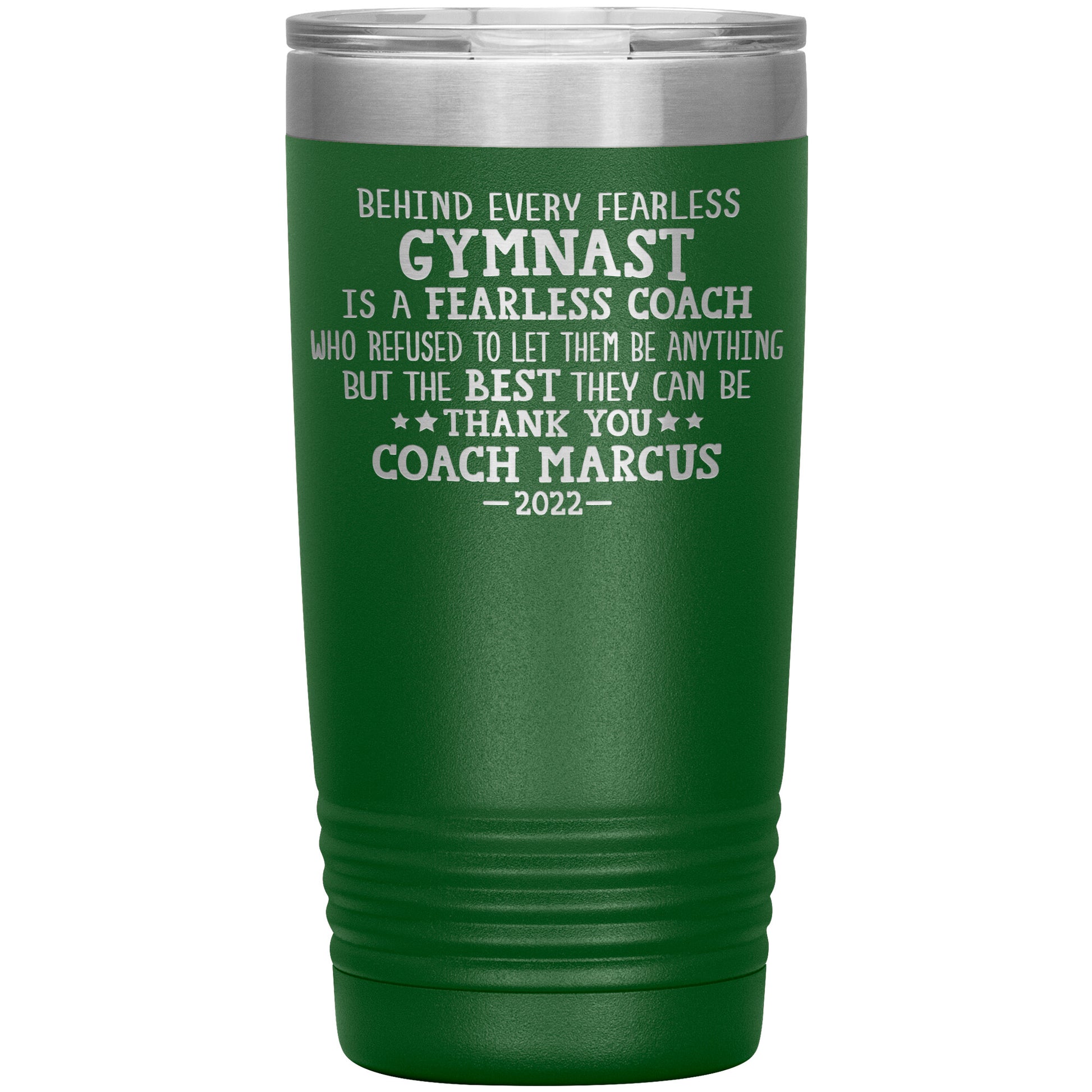 Fearless Gymnastics Coach Tumbler