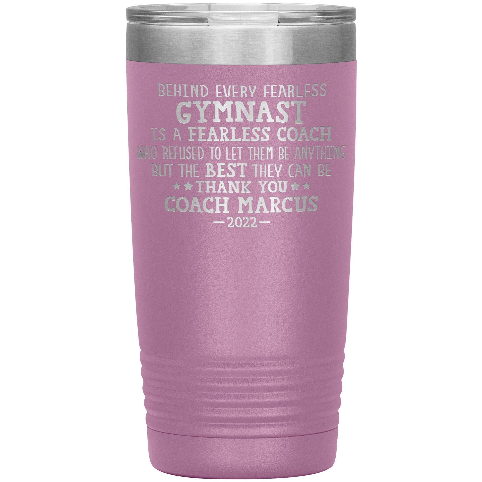 Fearless Gymnastics Coach Tumbler