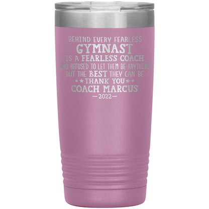 Fearless Gymnastics Coach Tumbler