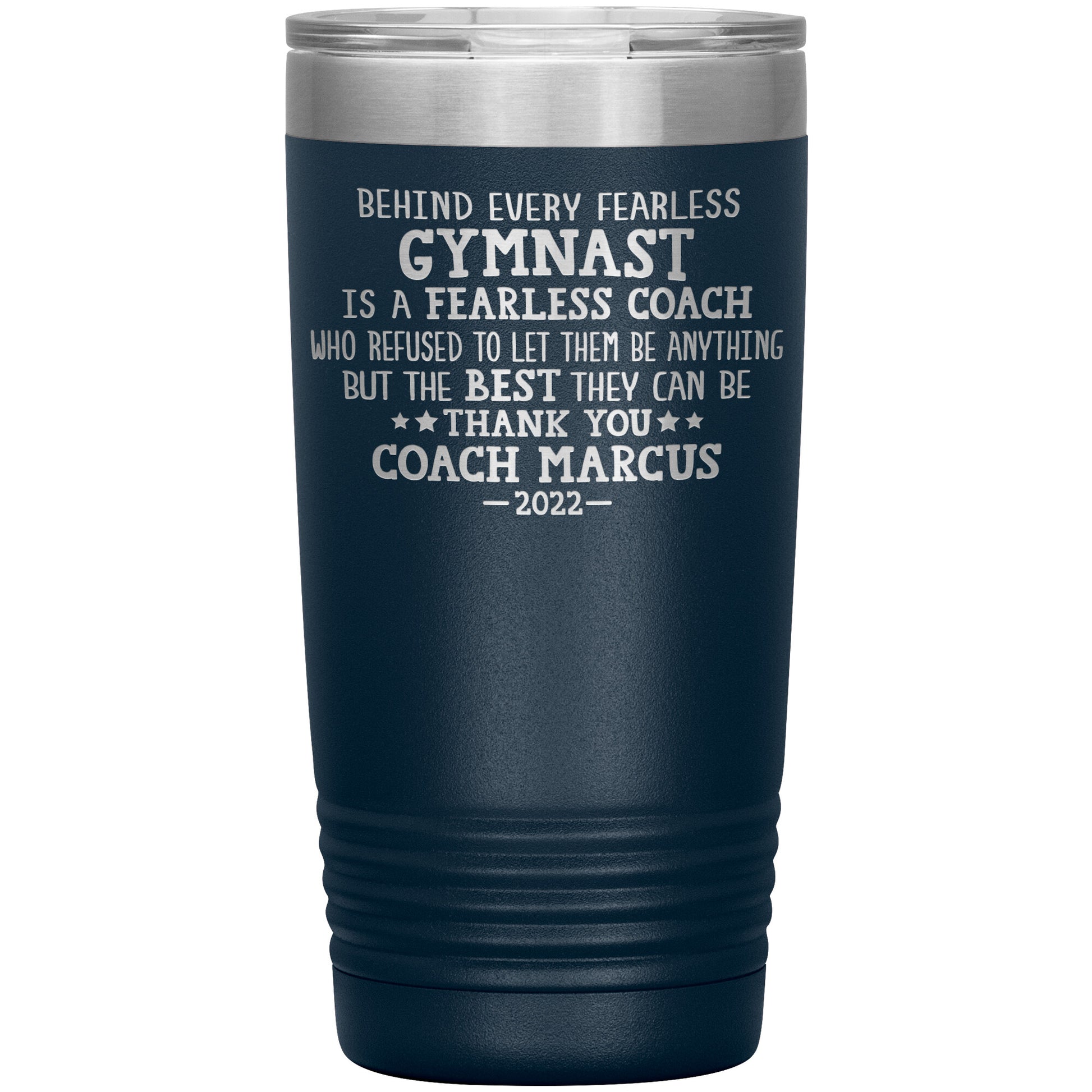 Fearless Gymnastics Coach Tumbler