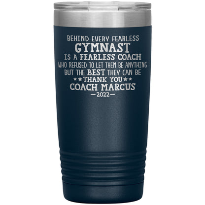 Fearless Gymnastics Coach Tumbler