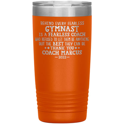 Fearless Gymnastics Coach Tumbler