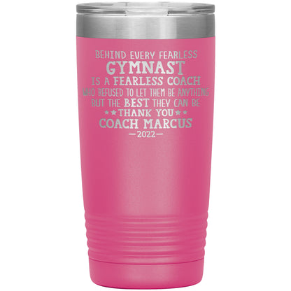 Fearless Gymnastics Coach Tumbler