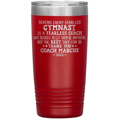 Fearless Gymnastics Coach Tumbler