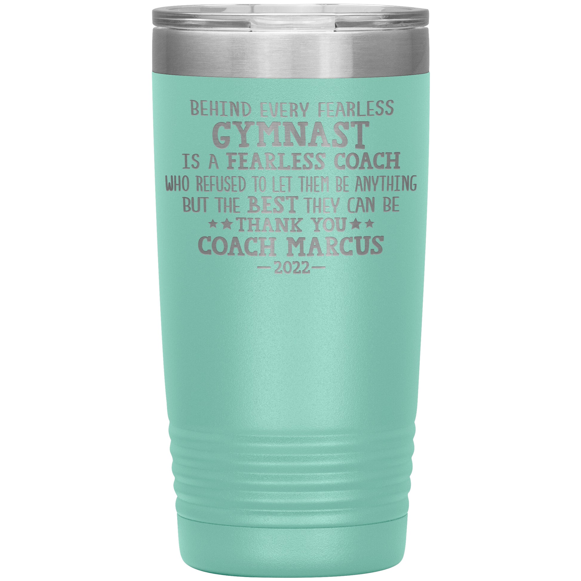 Fearless Gymnastics Coach Tumbler