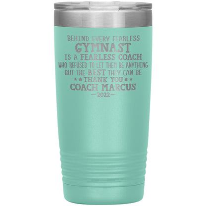Fearless Gymnastics Coach Tumbler