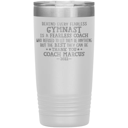 Fearless Gymnastics Coach Tumbler