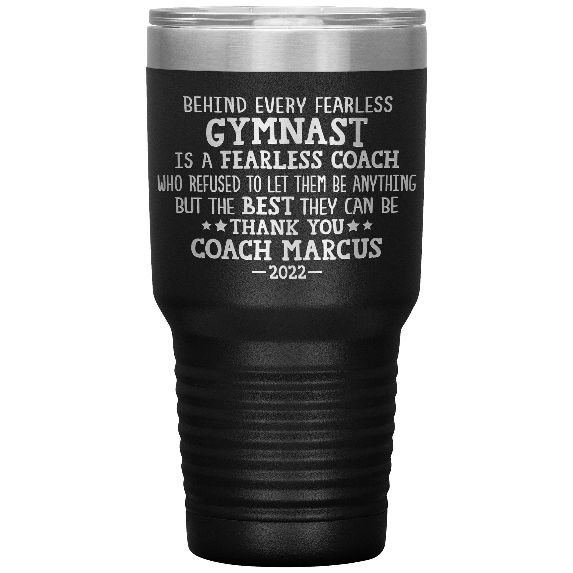 Fearless Gymnastics Coach Tumbler