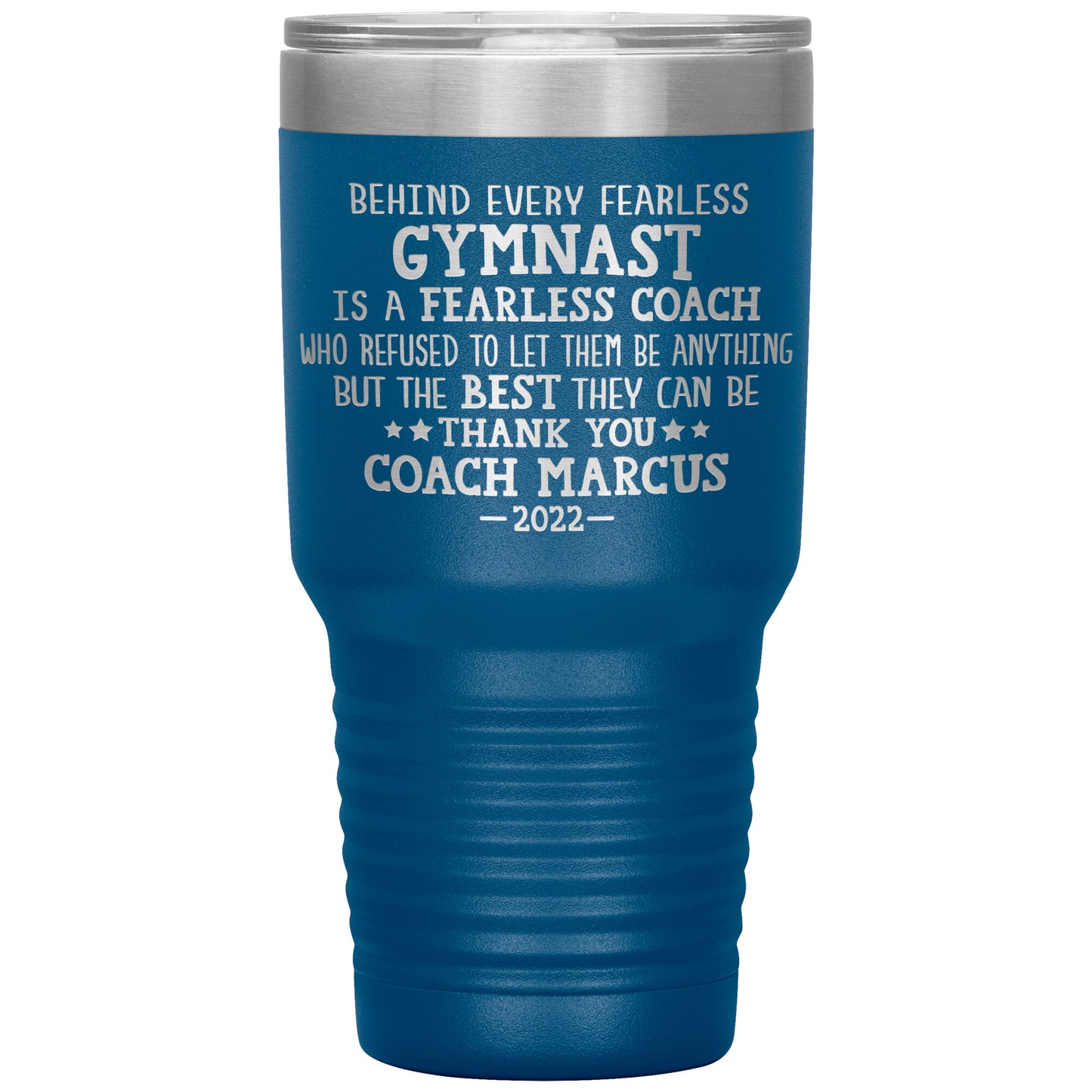 Fearless Gymnastics Coach Tumbler
