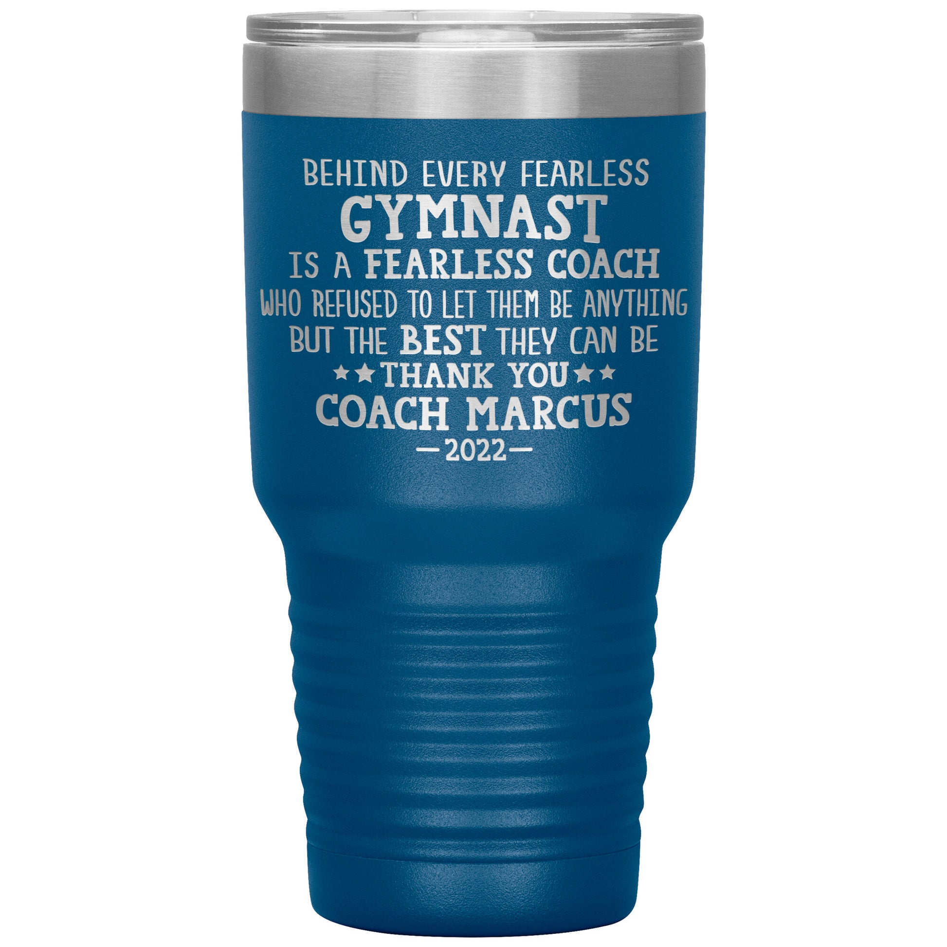 Fearless Gymnastics Coach Tumbler