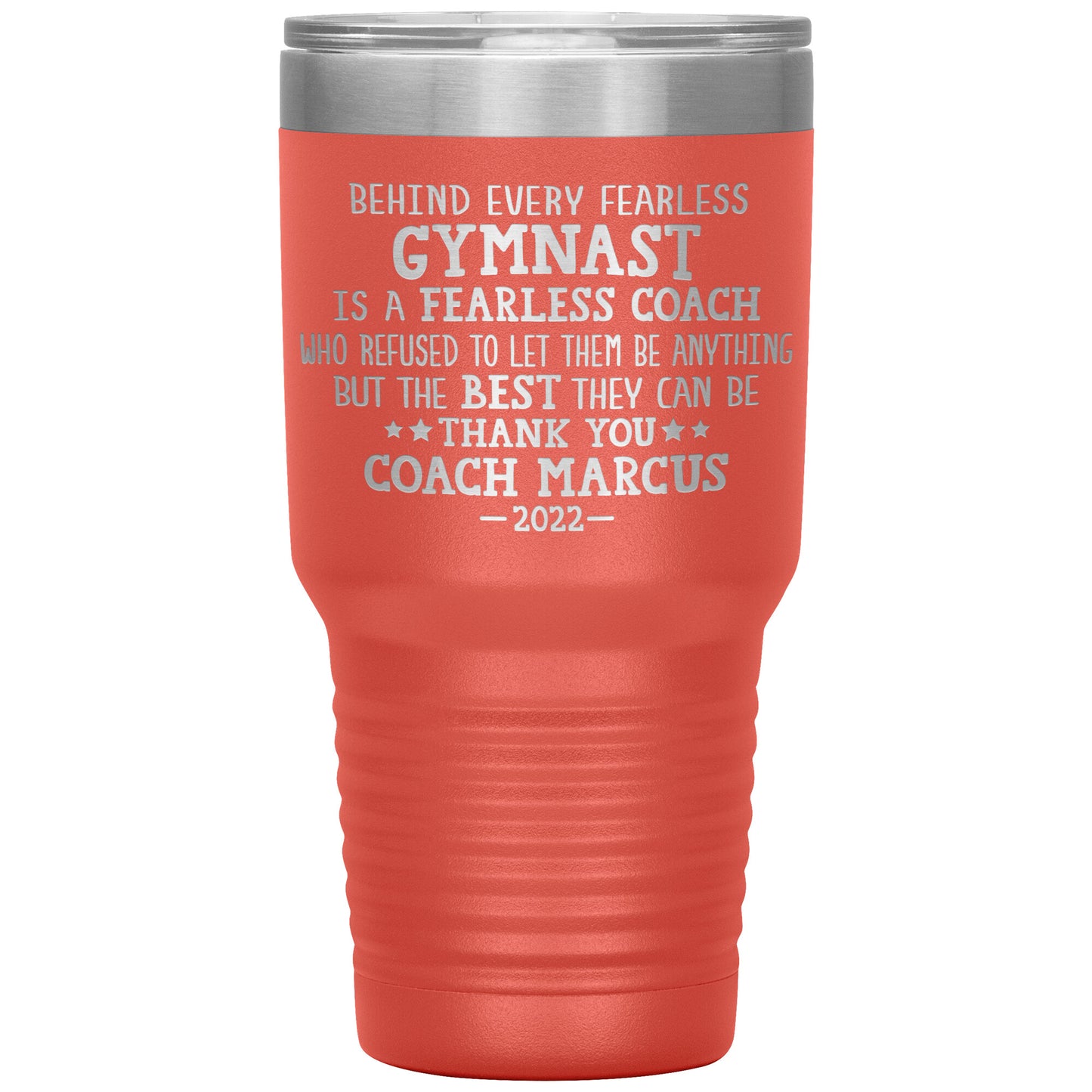 Fearless Gymnastics Coach Tumbler