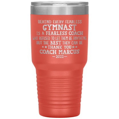 Fearless Gymnastics Coach Tumbler
