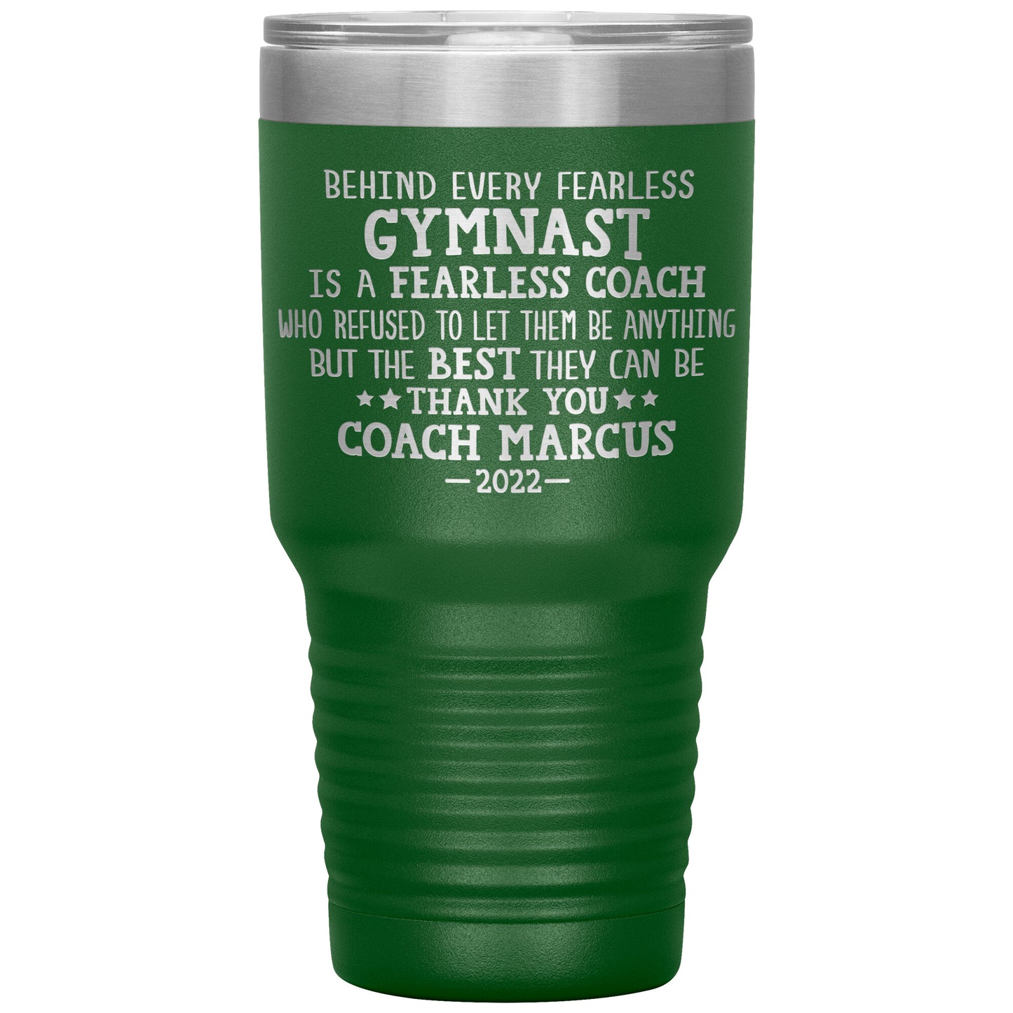 Fearless Gymnastics Coach Tumbler