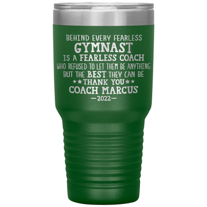Fearless Gymnastics Coach Tumbler