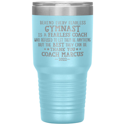 Fearless Gymnastics Coach Tumbler