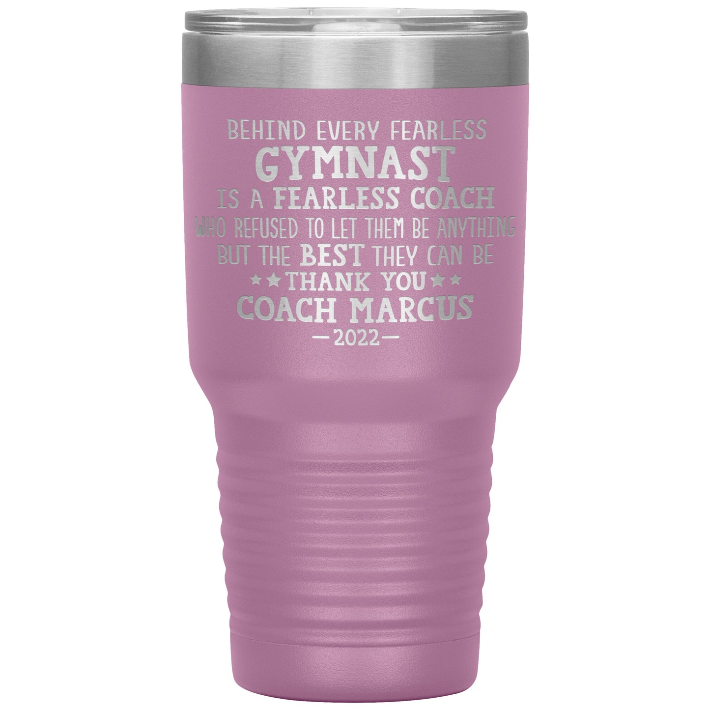 Fearless Gymnastics Coach Tumbler