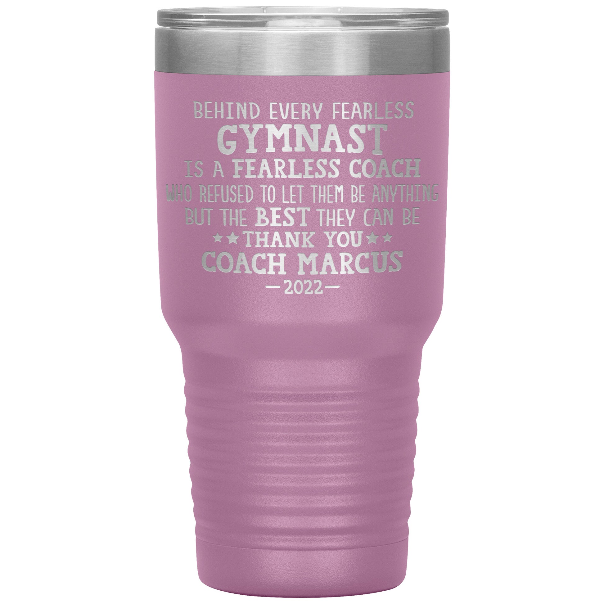 Fearless Gymnastics Coach Tumbler