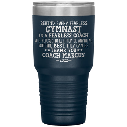Fearless Gymnastics Coach Tumbler