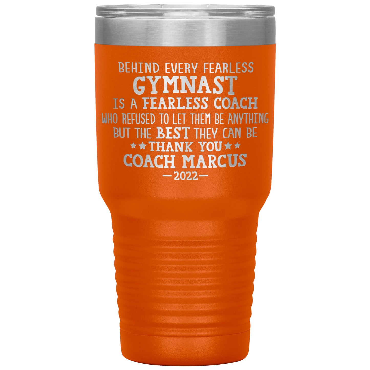 Fearless Gymnastics Coach Tumbler