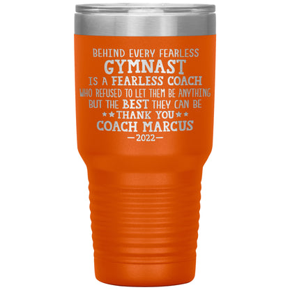 Fearless Gymnastics Coach Tumbler