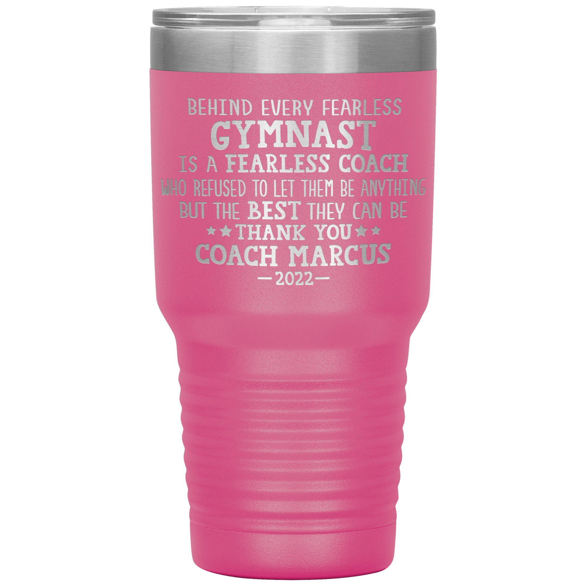 Fearless Gymnastics Coach Tumbler